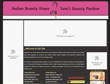 Tablet Screenshot of indianbeautyhouse.com.au